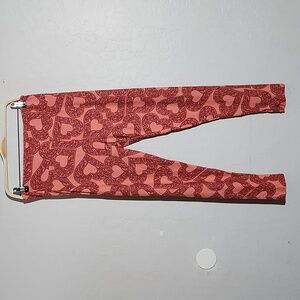 LULAROE LLR TC Valentines Buttery Soft Legging Tall Curvy Holiday Capsule